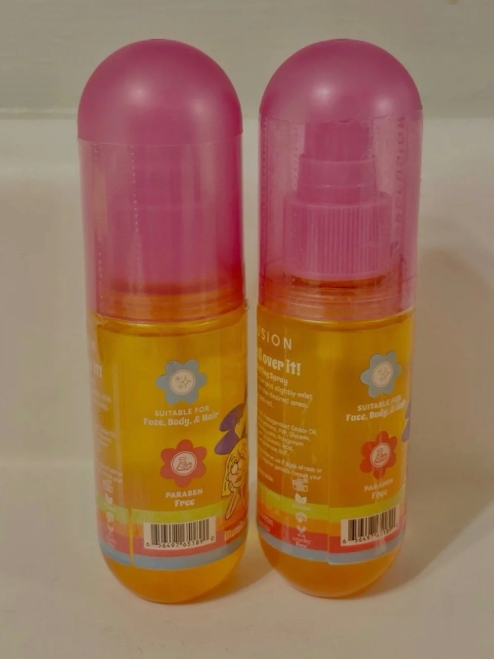 Lizzie McGuire Profusion Orange Dreamsicle Illuminating Setting Spray Duo Y2K